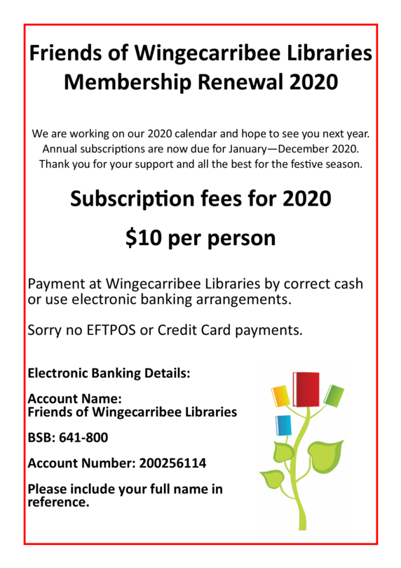 FOWL 2020 membership renewal