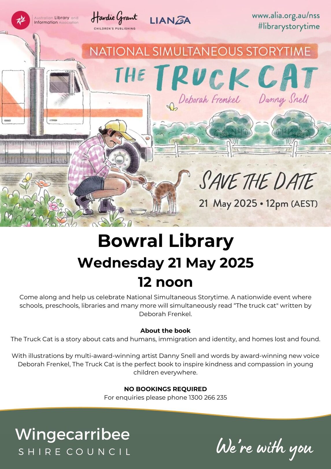 National Simultaneous Storytime January 21 2025